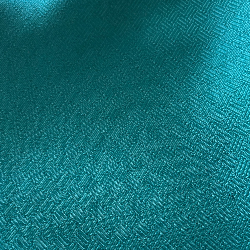 Green Tablecloth approximately 52” by 64”